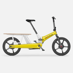 Gocycle CXi Yellow White family ebike