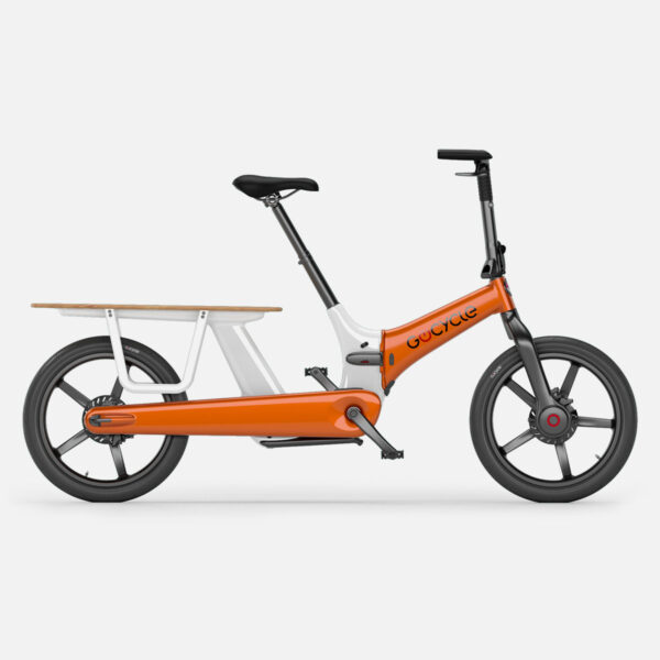 Gocycle CX+ Orange White family ebike