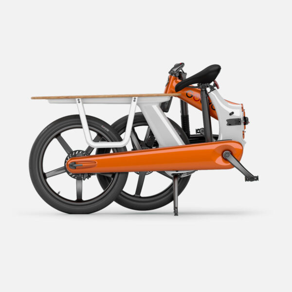 Gocycle CX+ Orange folded