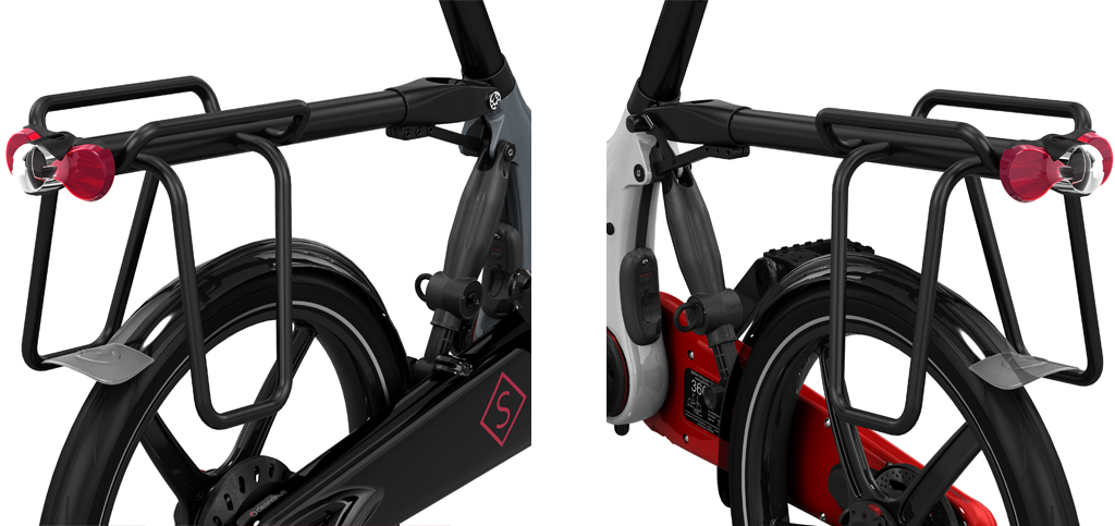 The new for 2018 rear luggage rack is designed specifically to work with your Gocycle. It will fit your favourite modern pannier bag and is also quick detachable so you can use it only when you need to!
